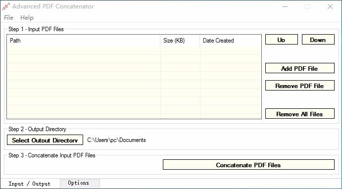 Advanced PDF Concatenator,PDF合并软件,PDF合并