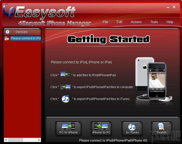 4Easysoft iPhone Manager下载,文件管理软件,文件管理,数据传输