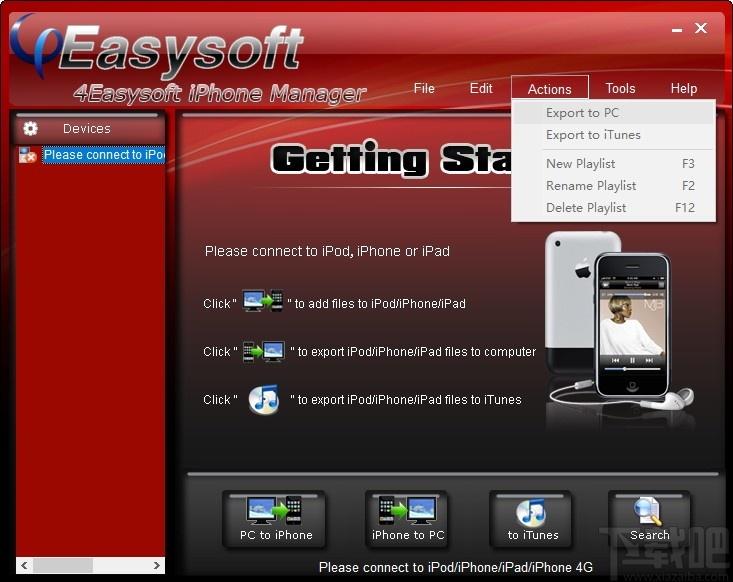 4Easysoft iPhone Manager下载,文件管理软件,文件管理,数据传输