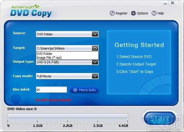 Aimersoft DVD Copy下载,DVD文件复制工具,光盘工具,刻录软件