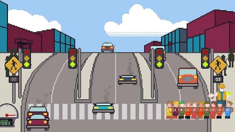 一路吞吞吞官方版下载,一路吞吞吞,过马路游戏,闯关游戏